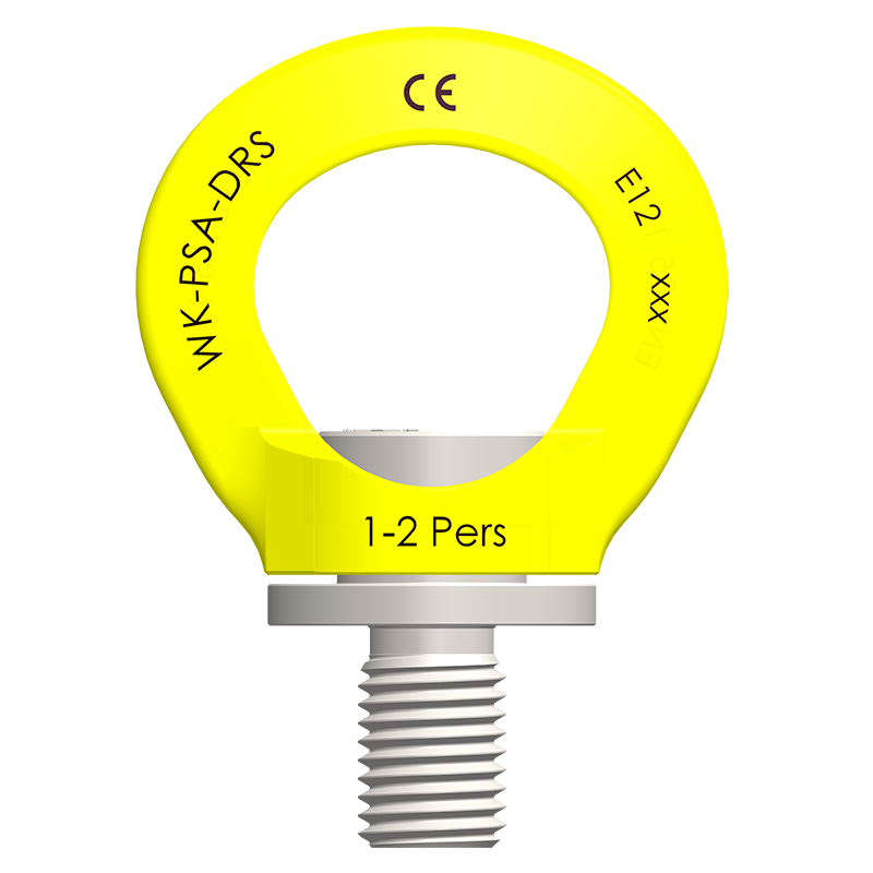 PSA Ringschrauben, drehbar nach EN 795 / TS 16415